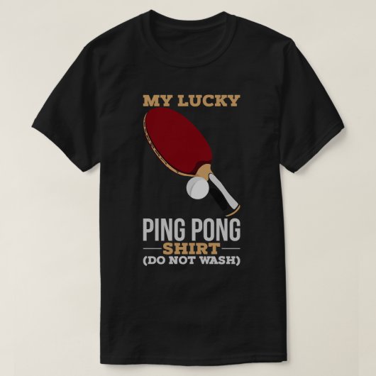 T-shirt Lucky Ping Pong (Design devant)