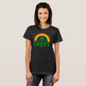 T-shirt Lucky Rainbow Cool St Patrick's Day Irish Celebrat (Devant entier)