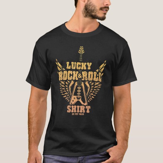 T-shirt Lucky Rock Et Roll 4 (Devant)