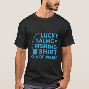 T-shirt Lucky Saumon Fishing Pacific Sockeyfish