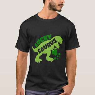 T-shirt Lucky Saurus - Dino du jour de la Saint Patrick