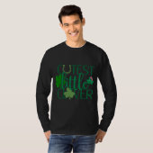 T-shirt Lucky Saurus Rex - Dinosaure de la Saint Patrick (Devant entier)