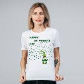 T-shirt Lucky Shamrock Gnome St. Paddy's Day