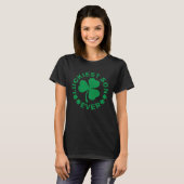 T-shirt Lucky Shamrock St Patrick s Day Luckiest Son Ever (Devant entier)