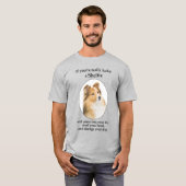 T-shirt Lucky Sheltie (Devant entier)