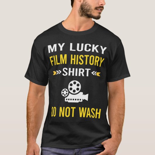 T-shirt Lucky Shirt Film History (Devant)