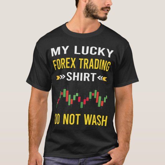 T-shirt Lucky Shirt Forex Trader (Devant)
