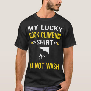 T-shirt Lucky Shirt Rock Escalade Climber