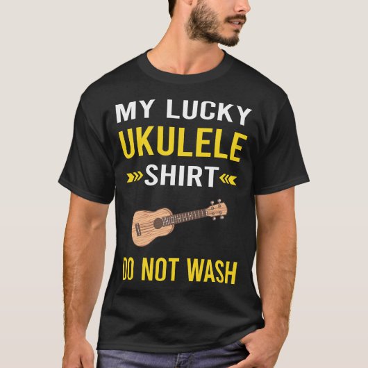 T-shirt Lucky Shirt Ukulele (Devant)