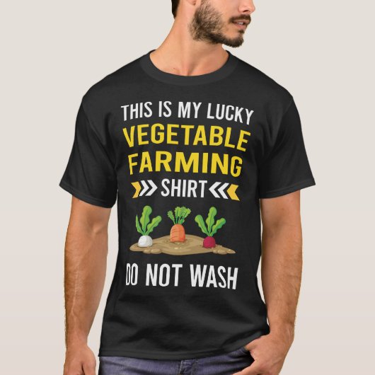 T-shirt Lucky Shirt Vegetable Farming (Devant)