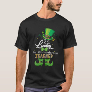 T-shirt Lucky Teacher Pré-K Happy St Patrick Leprecha