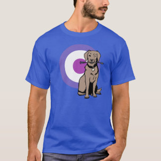 T-shirt Lucky the Pizza Dog family girl