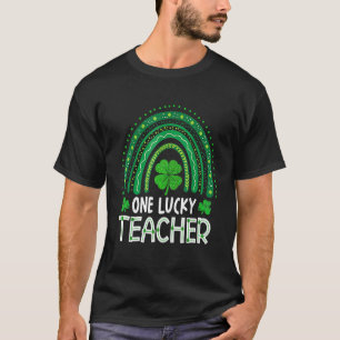 T-shirt Lucky To Be A School Social Worker St Patrick