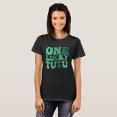 T-shirt Lucky Tutu Grandmother St Patrick's Day Tutu Grand (Devant entier)
