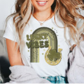 T-shirt Lucky Vibes Boho Rainbow St Patrick's Day Irish