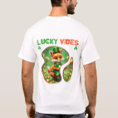 T-shirt Lucky Vibes - Pub irlandais Trivia Night (Dos)