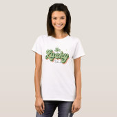 T-shirt Lucky Vibes Shamrock St. Patrick's Day (Devant entier)