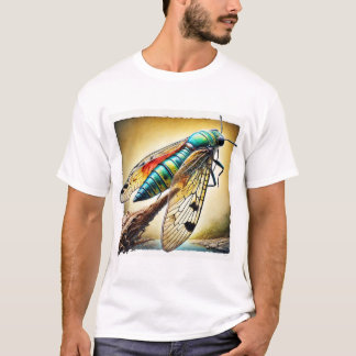 T-shirt Luctithonus dorsal view 300824IREF227 - Watercolor