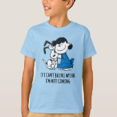 T-shirt Lucy Hugging Snoopy (Devant)