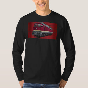 T-shirt Ludmilla Diesel-Locomotive Est Allemand BR 132 BR 
