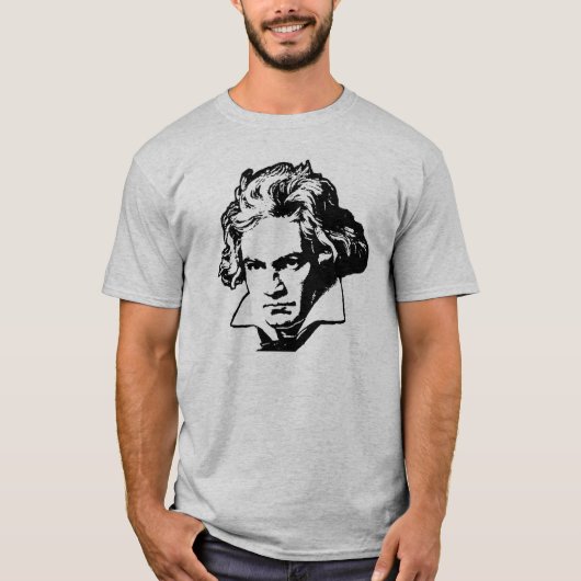 T-shirt Ludwig van Beethoven (Devant)
