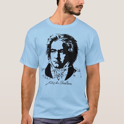 T-SHIRT LUDWIG VAN BEETHOVEN (Devant)