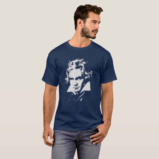T-shirt Ludwig van Beethoven (Devant entier)