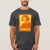 T-shirt Ludwig Van Beethoven Pop Art Portrait (Devant)