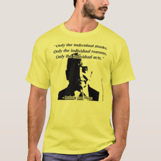 T-shirt Ludwig von Mises - action humaine