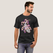T-shirt Lueur aquatique affectueuse (Devant entier)