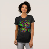 T-shirt Lueur dans l'Abstract.JPG foncé (Devant entier)