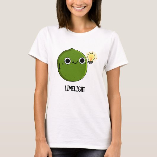 T-shirt Lueur de citron vert Funny Fruit Lime Pun (Devant)