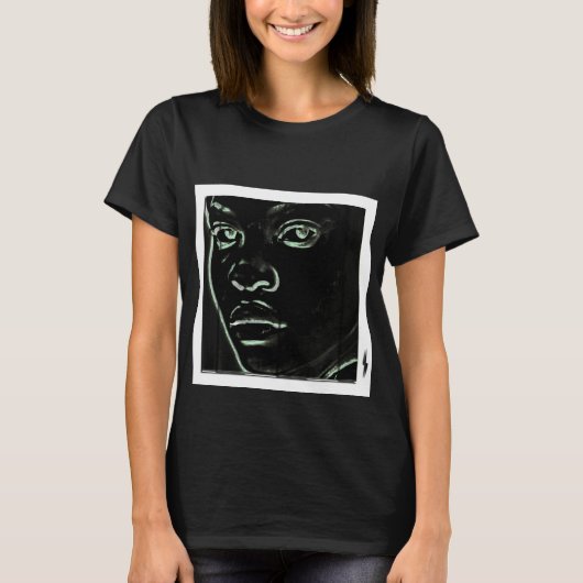 T-shirt Lueur de masque (Devant)