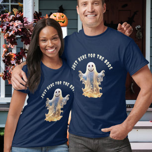 T-shirt Lueur Fantomatique Accentuée Halloween Personnalis