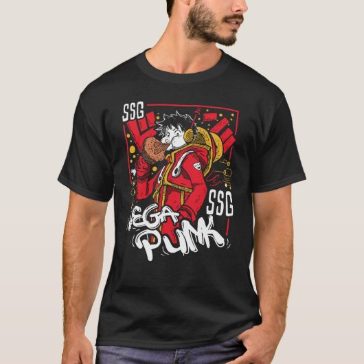 T-shirt Luffy em Egghead (Devant)