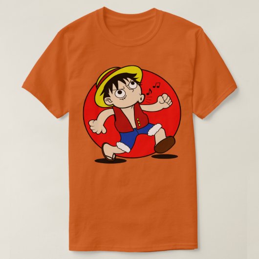 T-shirt Luffy Le Singe (Design devant)