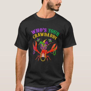 T-shirt Lui Déchirer Votre Crawdaddy Crawfish Jester perle