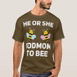 T-shirt Lui Ou Elle DieuMaman À Être Correspondant Bébé Ge