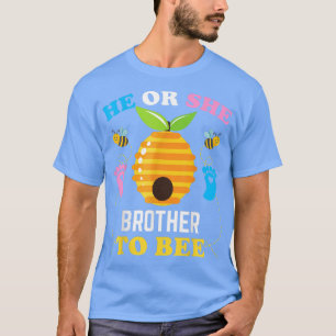 T-shirt Lui Ou Elle Frère Pour Être Sexe Révéler Baby Anno