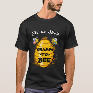 T-shirt Lui Ou Elle Grampa À Être Genre Bébé Révéler Annou