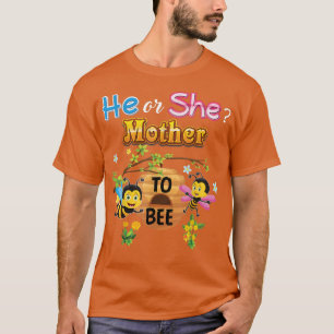 T-shirt Lui Ou Elle Mère À Être Sexe Révéler Bébé Moth