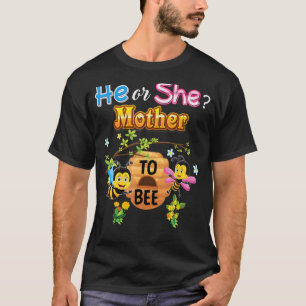 T-shirt Lui Ou Elle Mère À Être Sexe Révéler Bébé Moth