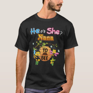 T-shirt Lui Ou Elle Nana À Être Sexe Révéler Bébé Mère