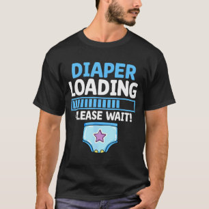 T-shirt luier laden Even geduld Trots
