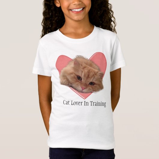 T-Shirt Luigi l'amoureux des chats dans la formation (Devant)