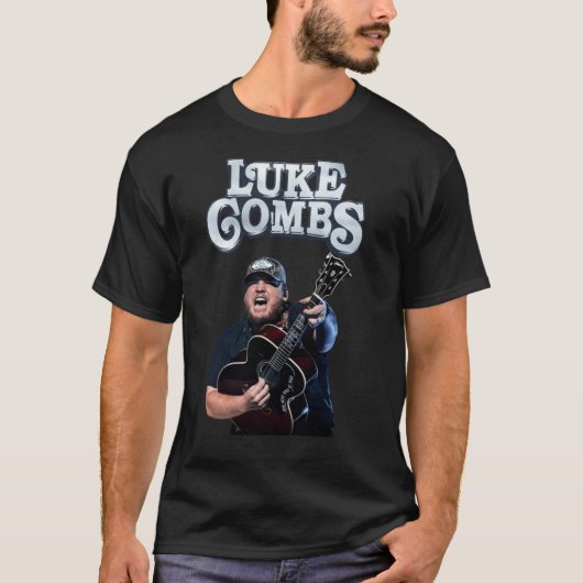 T-shirt Luke Combs drôle fille (Devant)