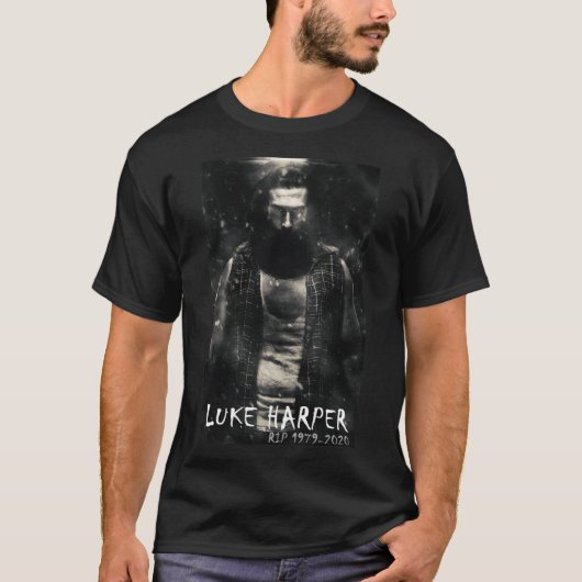 T-shirt Luke Harper - RIP Essential  (Devant)