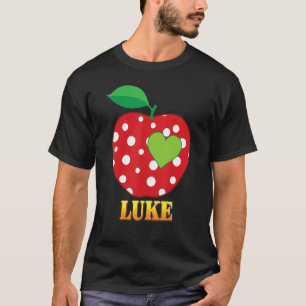 T-shirt Luke Love School Retourner À L'École Garçon Étudia