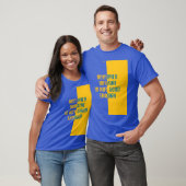 T-SHIRT L'UKRAINE OCCUPÉE N'EST PAS SUFFISAMMENT BONNE (Unisexe)