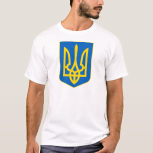 T-shirt L'Ukraine peu de manteau des bras